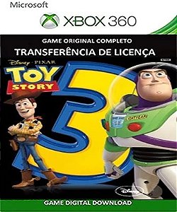 Jogos Xbox 360 transferência de Licença Mídia Digital - DISNEY UNIVERSE +  TOYSTORY 3