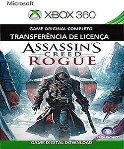 Assassins Creed Rogue Xbox 360 Game Licença Digital Original