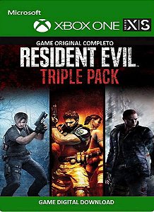 Resident Evil Triple Pack Xbox One ou Séries Game Digital