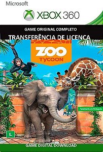 Zoo Tycoon + DuckTales : Remastered  Xbox 360 Jogo Digital Transferência Licença