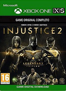 Injustice 2 Edição Lendária Xbox One e Séries S/X Jogo Digital