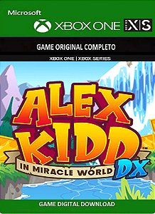 Alex Kidd in Miracle World DX Xbox One e Séries S/X Jogo Digital