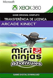 Mini Ninjas Adventures Kinect Xbox 360 Jogo Digital Transferência Licença