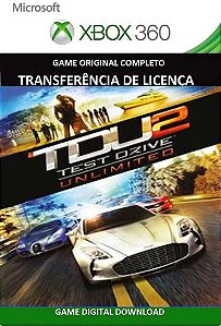 Test Drive Unlimited 2 Xbox 360 Jogo Digital Transferência Licença