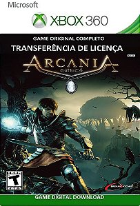 Arcania Xbox 360 Jogo Digital Transferência Licença
