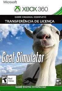 Goat Simulator Xbox 360 Jogo Digital Transferência Licença