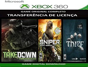 Takedown: Red Sabre + 2 Jogos Combo Xbox 360 Transferência Licença Digital