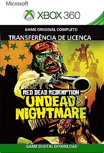 Pacote Undead Nightmare Xbox 360 Jogo Digital Transferência Licença