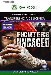 Fighters Uncaged Kinect Xbox 360 Jogo Digital Transferência Licença