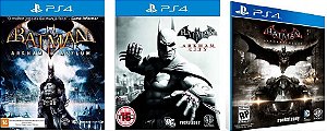Batman Trilogia Arkham Jogo Ps4 Psn Digital Playstation Store