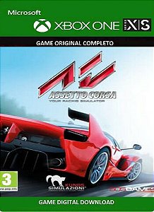 Assetto Corsa Xbox One / Séries S/X Game Mídia Digital
