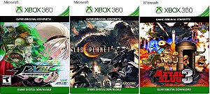 The King Of Fighters XIII + 2 Games Xbox 360 Jogo Digital Original Xbox Live