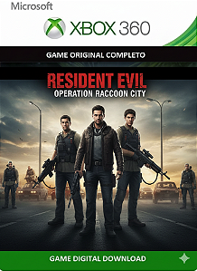 Resident Evil Operation Raccoon City Xbox 360 Jogo Digital Transferência Licença