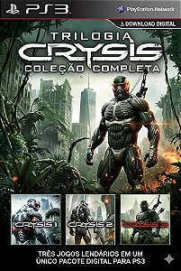 crysis 1 2 3 coleçãoPs3 Digital PSN Original
