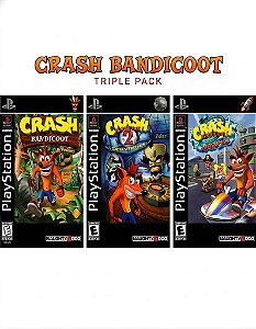 Crash Bandicoot Coleção 1 2 3 + LocoRoco Cocoreccho Jogo Midia Digital Ps3 Psn