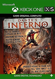 Dantes Inferno Xbox One ou Séries Jogo Digital