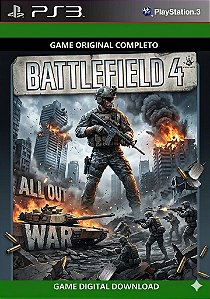 Battlefield 4 Game PS3 Digital Original PSN