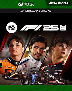 F1 25 Standart Edition Séries S/X Jogo Digital