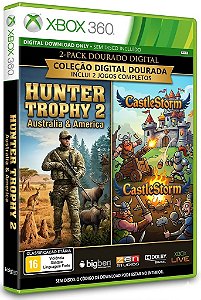 Hunter's Trophy 2 América & Australia + castlestorm Xbox 360 Jogo Digital Transferência Licença