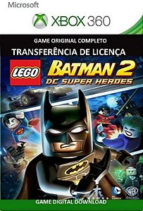 Lego Batman 2 Xbox 360 Game Mídia Digital