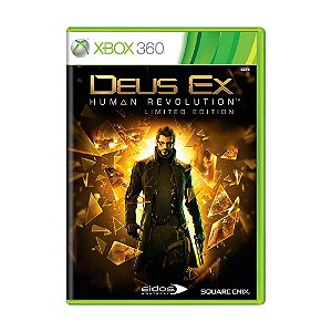 Deus EX: Human Revolution Game Xbox 360 DVD Lacrado