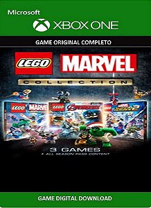 Lego Marvel Collections 3 Games Xbox One Original Digital Xbox Live