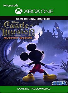 Castle Of Ilusion: Starring Mickey Mouse​ Jogo Original Mídia.