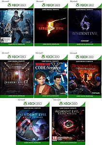 Resident Evil Super Combo Xbox 360 Game Licença Digital Original