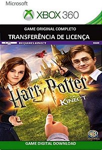 Harry Potter for Kinect Game Xbox 360 Mídia Digital Original