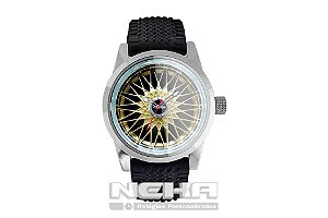 Roda BBS Dourada Relogio 5028