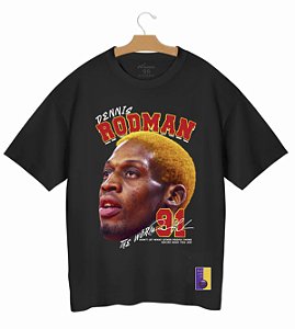 Camiseta Masculina Oversized Unissex Gola Alta Algodão 30.1 Premium Estampado CB08