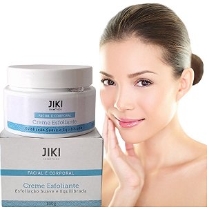 Esfoliante Corporal e Facial Jiki Turmalina limpeza profunda 240gr