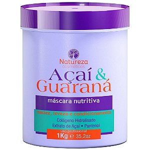 Máscara de Nutrição Capilar Açaí & Guaraná 1Kg