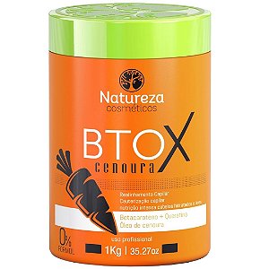 Máscara Redutora Realinhadora Hidratante Intensa Natureza Cosméticos 1Kg