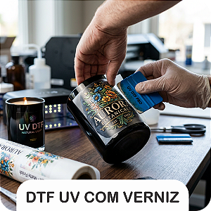 DTF UV COM VERNIZ