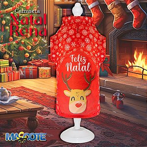 Ref 919 Camiseta Natal Rena