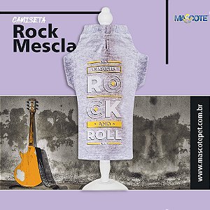 Ref 922 Camiseta Rock Mescla