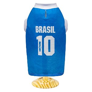 Ref 977 Camiseta Copa 02 - Brasil Azul