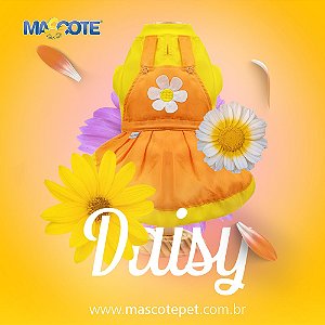REF 959 Vestido Daisy Laranja