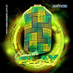 Ref 965 Camiseta Play - Brasil