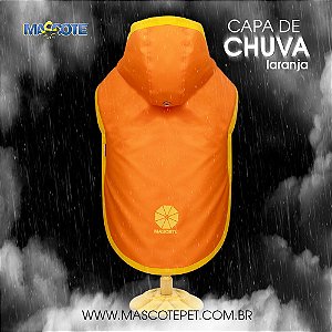 Ref 09 - Capa de Chuva Laranja