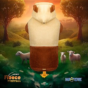 REF 04 CASACO FLEECE MARROM