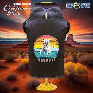 Ref 493 CAMISETA CALIFORNIA PRETA