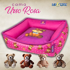 REF 424 - CAMA URSO ROSA