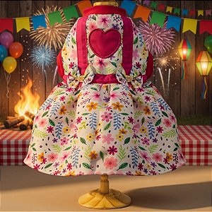 REF 309 Vestido Arraial - São João/Festa Junina