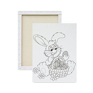 Tela Para Pintura Infantil Colorir Pintar Canvas Animais Marinhos - Loja  PlimShop