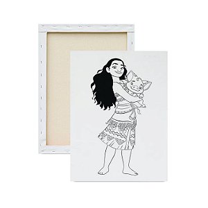 Tela para Pintura Infantil com Desenhos Quadros Design