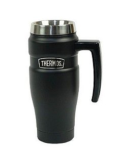 Caneca Térmica Thermos Alpes 470ml Preta