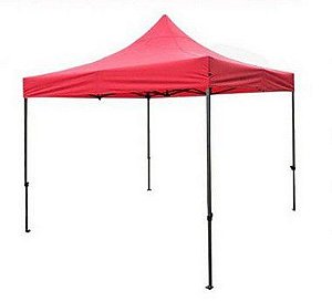 Tenda Gazebo Mypa Articulável 3X3M Vermelho