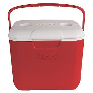 Caixa Térmica Coleman 30QT Vermelho